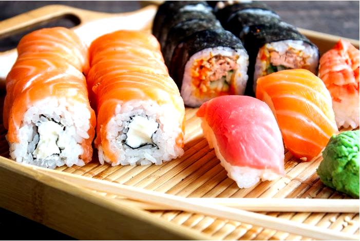 Основные начинки для роллов и суши